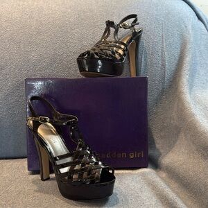 Madden Girl Black 4” Heels Platform